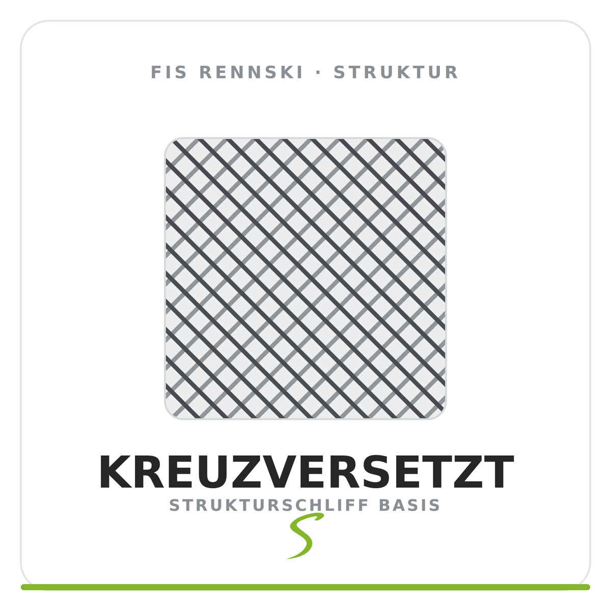 Struktur: Kreuzversetzt