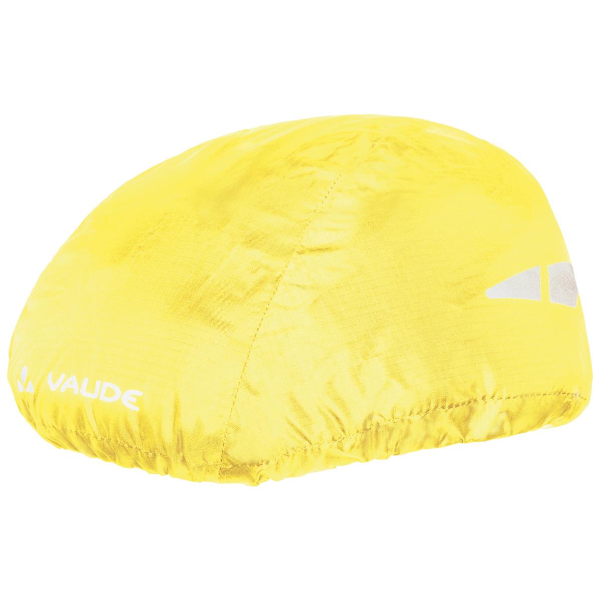Vaude Helm Regenüberzug Neongelb