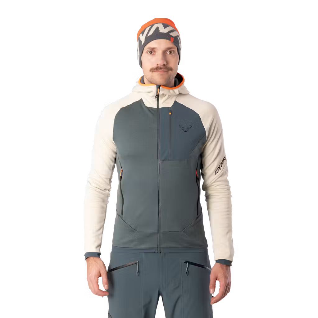 Dynafit Radical Wool Kapuzenjacke - overcast