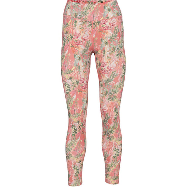 KARI TRAA VILDE RUNNING TIGHTS - PASTEL DUSTY PINK DAMEN