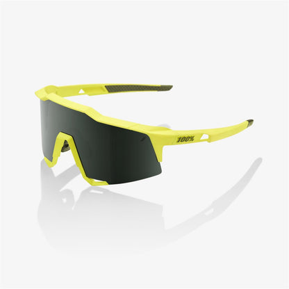 100% Speedcraft, Soft Tact Banana, Grey Green Lens