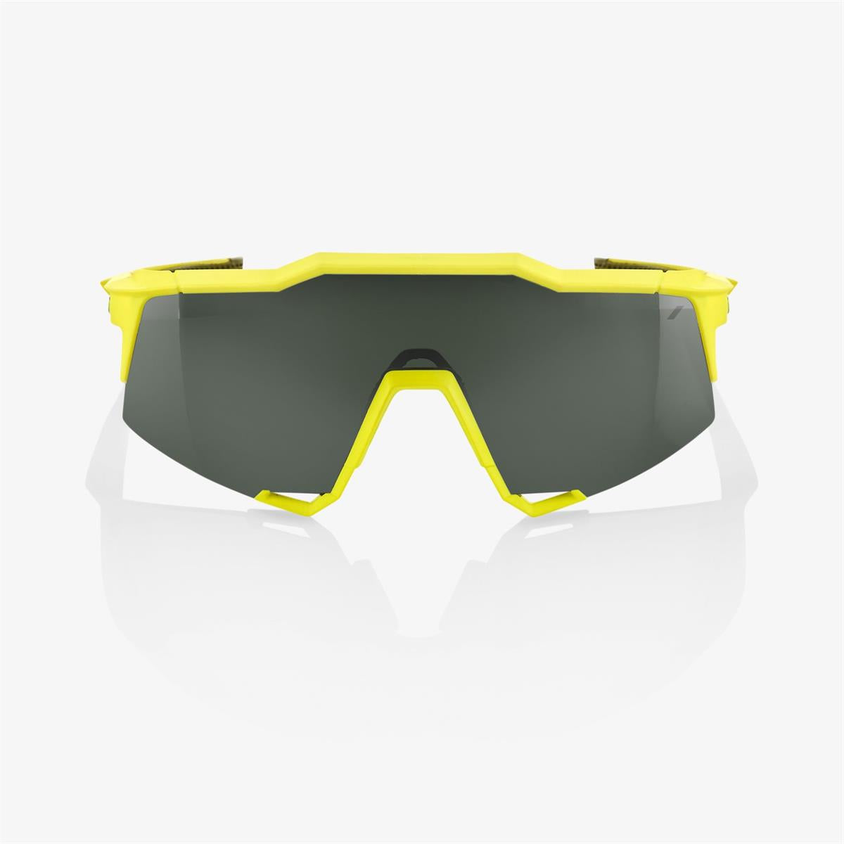 100% Speedcraft, Soft Tact Banana, Grey Green Lens