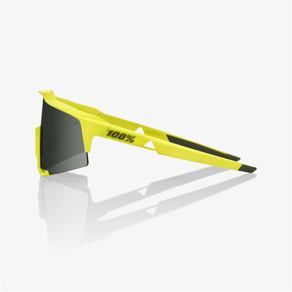 100% Speedcraft, Soft Tact Banana, Grey Green Lens