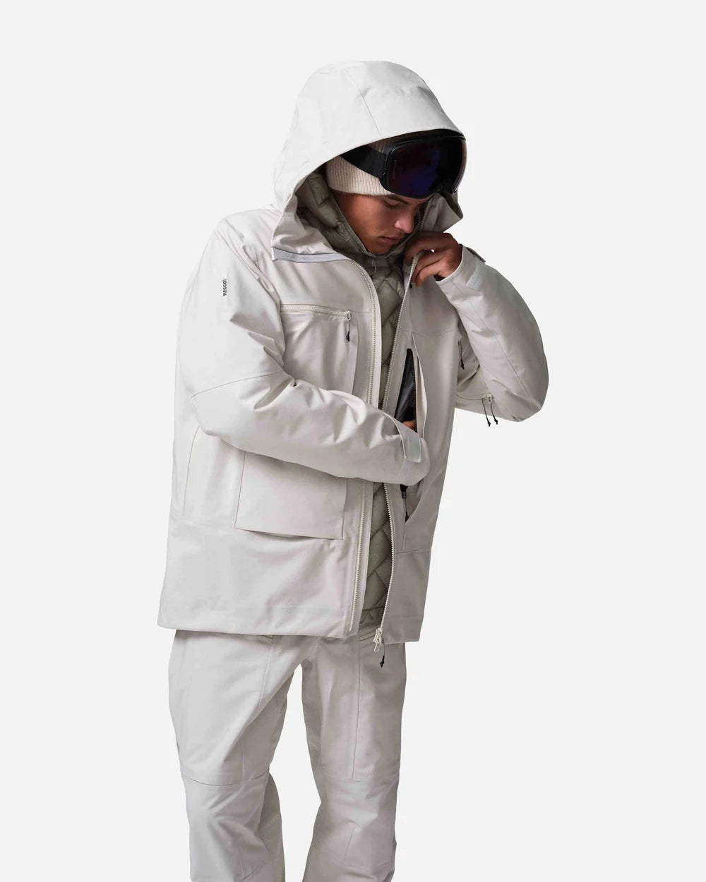 Black Crows SKijacke Herren Crista 3L off white