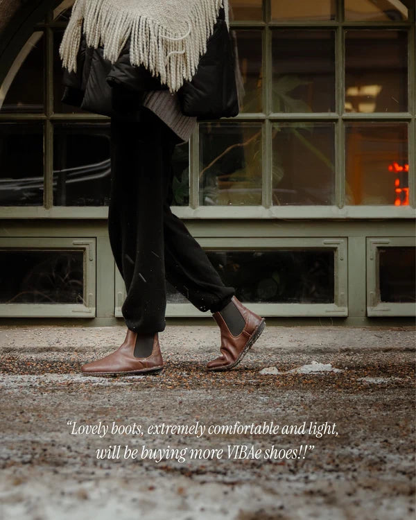 HELSINKI Shearling Trek cocoa brown