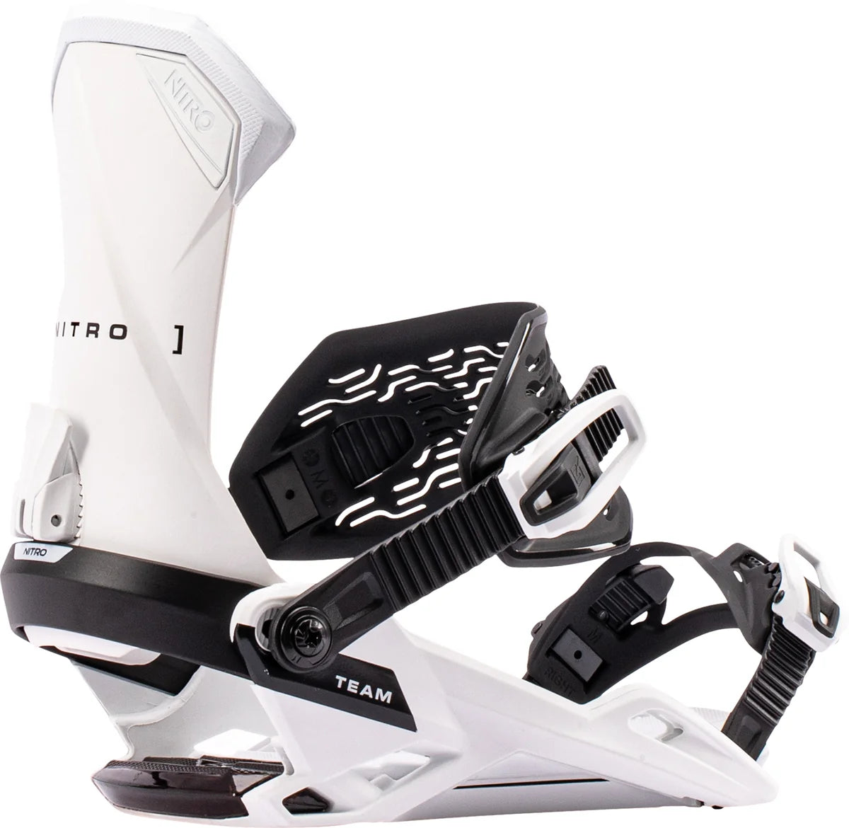 NITRO Snowboard - Bindung Team white