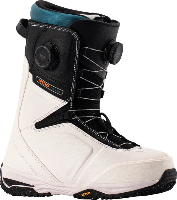 NITRO Snowboardschuhe Team Boa Boots white-black