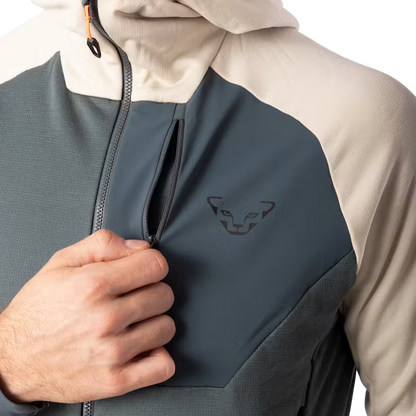 Dynafit Radical Wool Kapuzenjacke - overcast