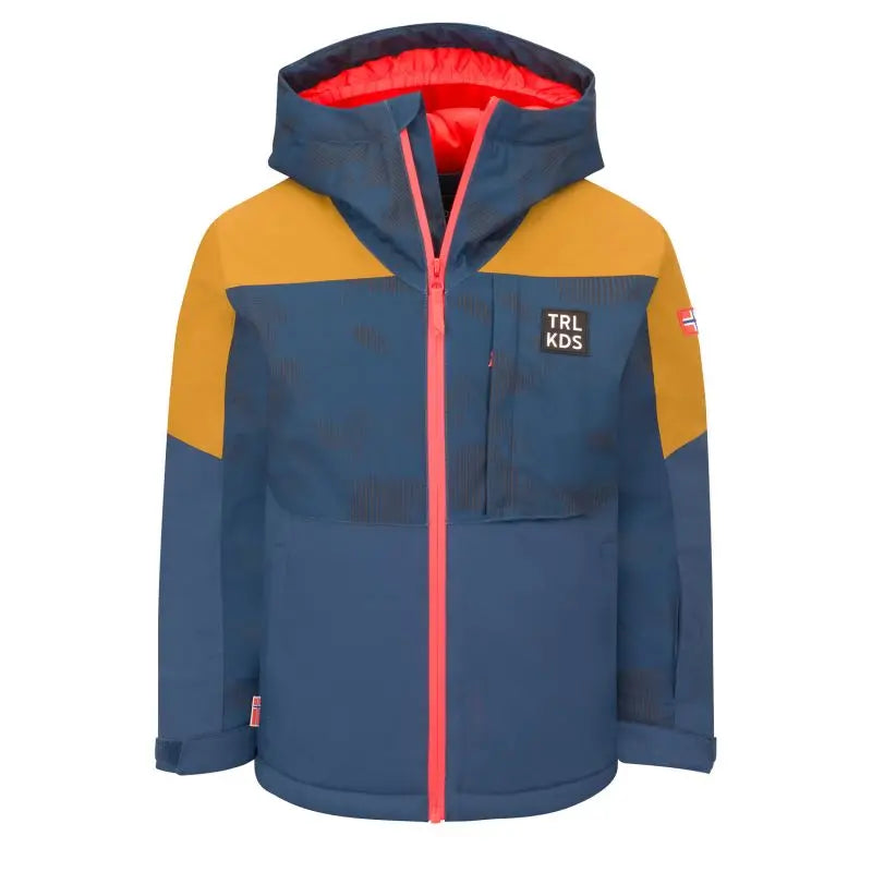 TROLLKIDS Lifjell Jacket XT bronze/mystic blue
