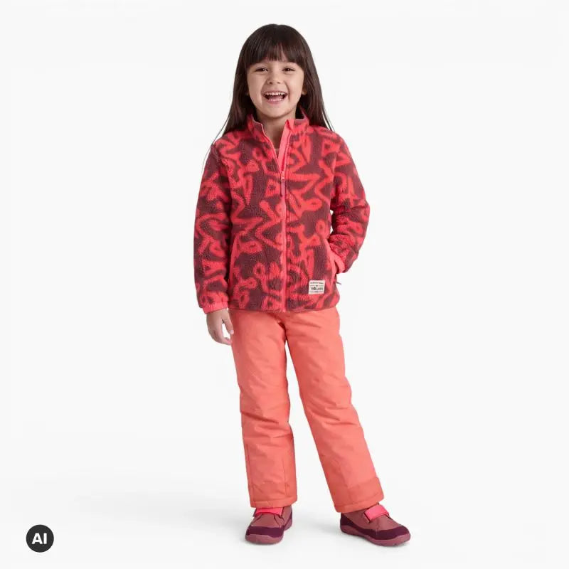 Lyngdal  Fleecejacke Jacket pink salmon/frozen berry