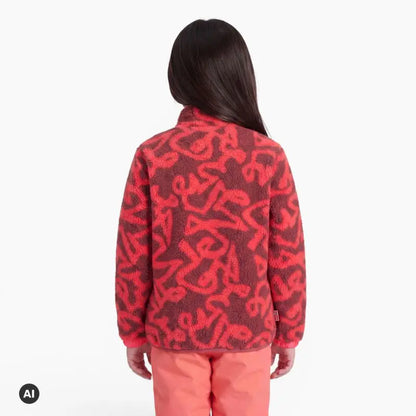 Lyngdal  Fleecejacke Jacket pink salmon/frozen berry