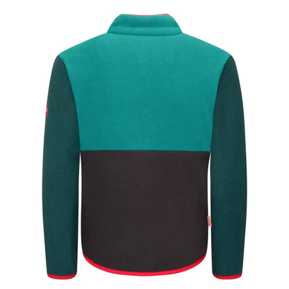 TROOLKIDS Fleecejacke Flekkefjord Half Zip black/dark cyan