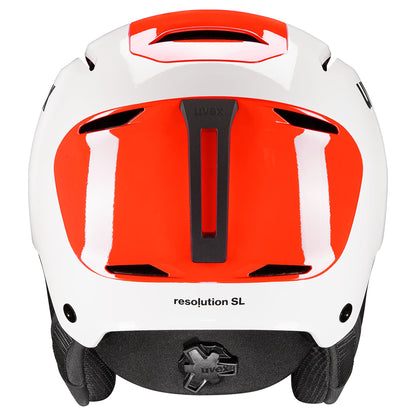 Uvex Skihelme Resolution SL white-elect red