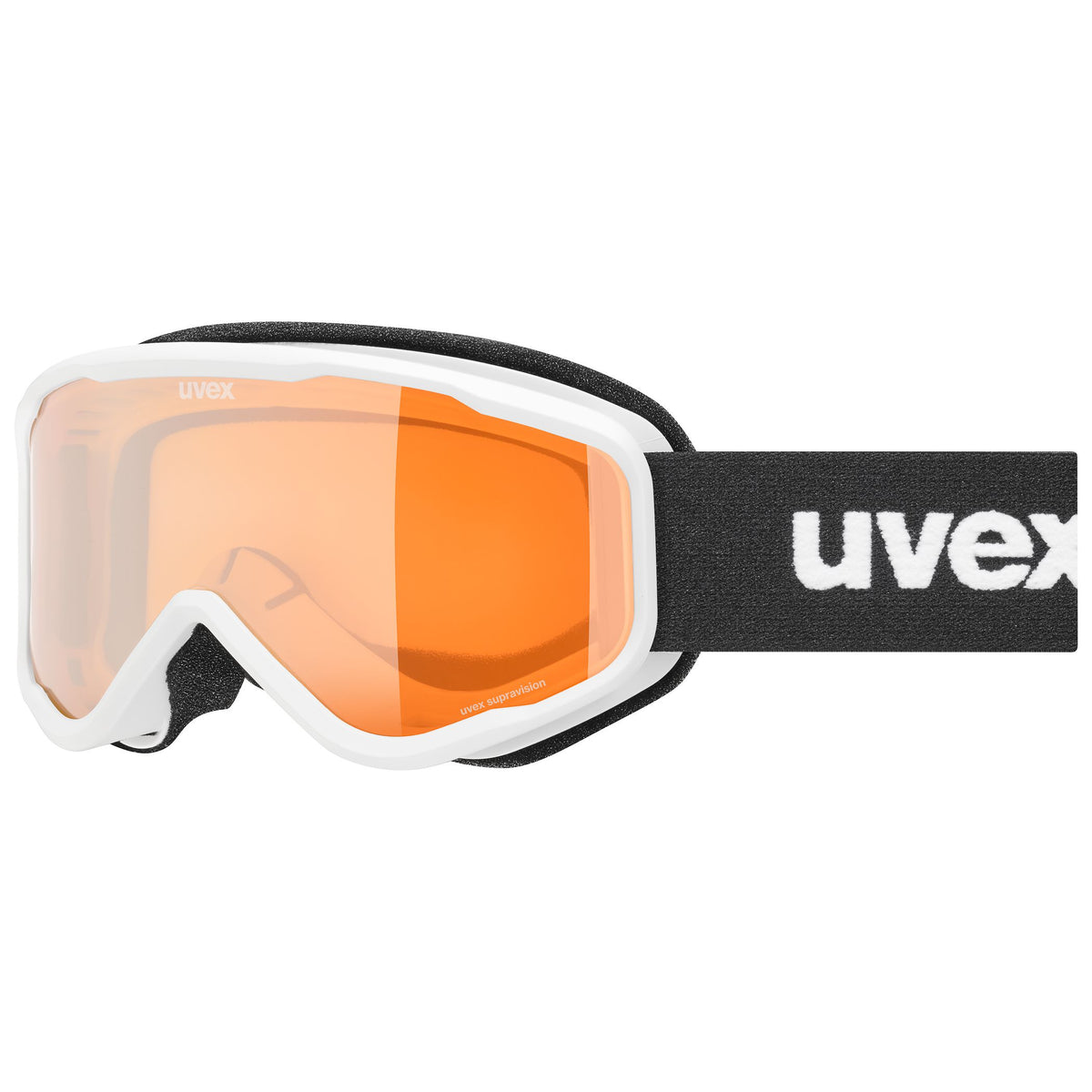 Uvex Skibrille Speedy nova white dl/lasergold-clear