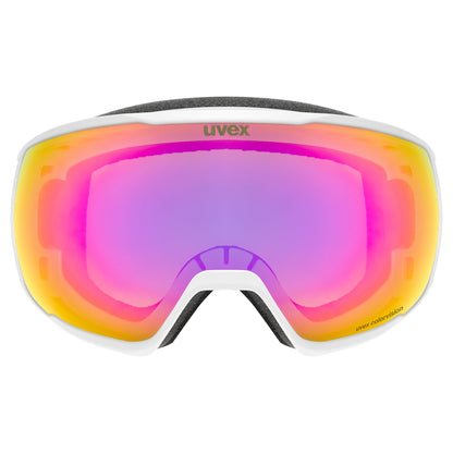 Uvex Skibrille Victorious CV white SL/pink-green