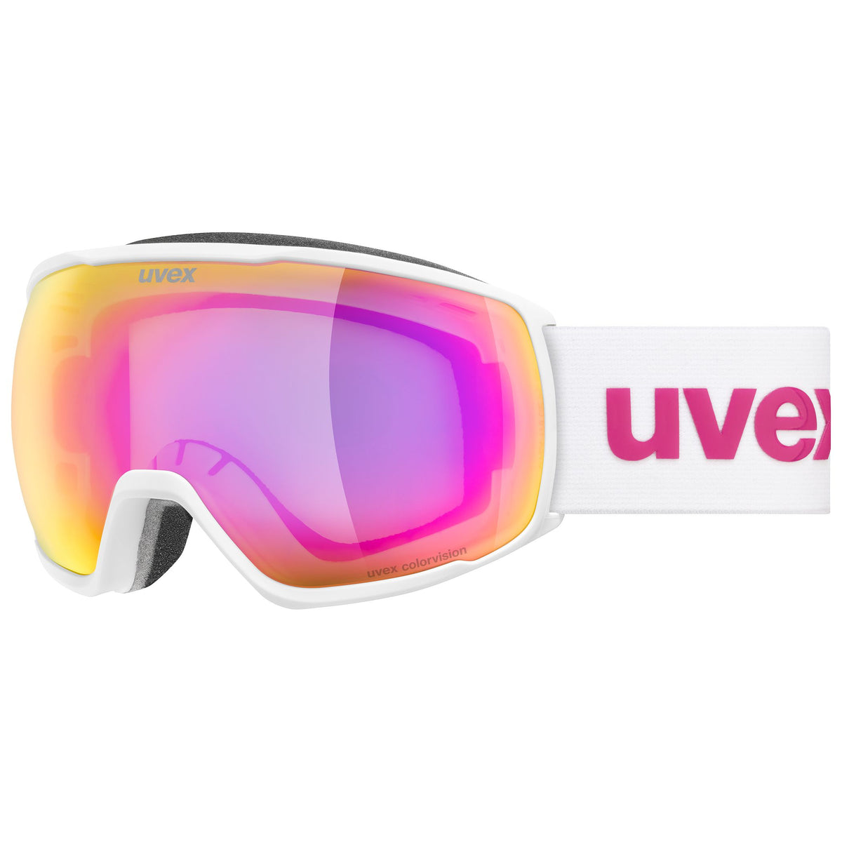 Uvex Skibrille Victorious CV white SL/pink-green