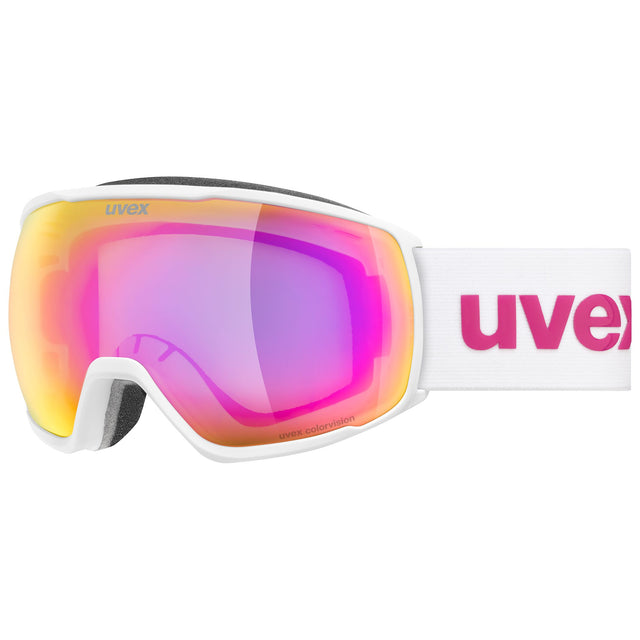 Uvex Skibrille Victorious CV white SL/pink-green