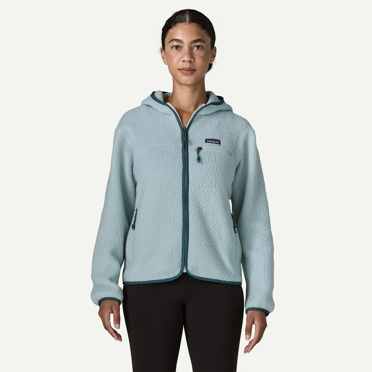 Patagonia Retro Pile Hoody Damen virtually blue, Bild 2 von 2