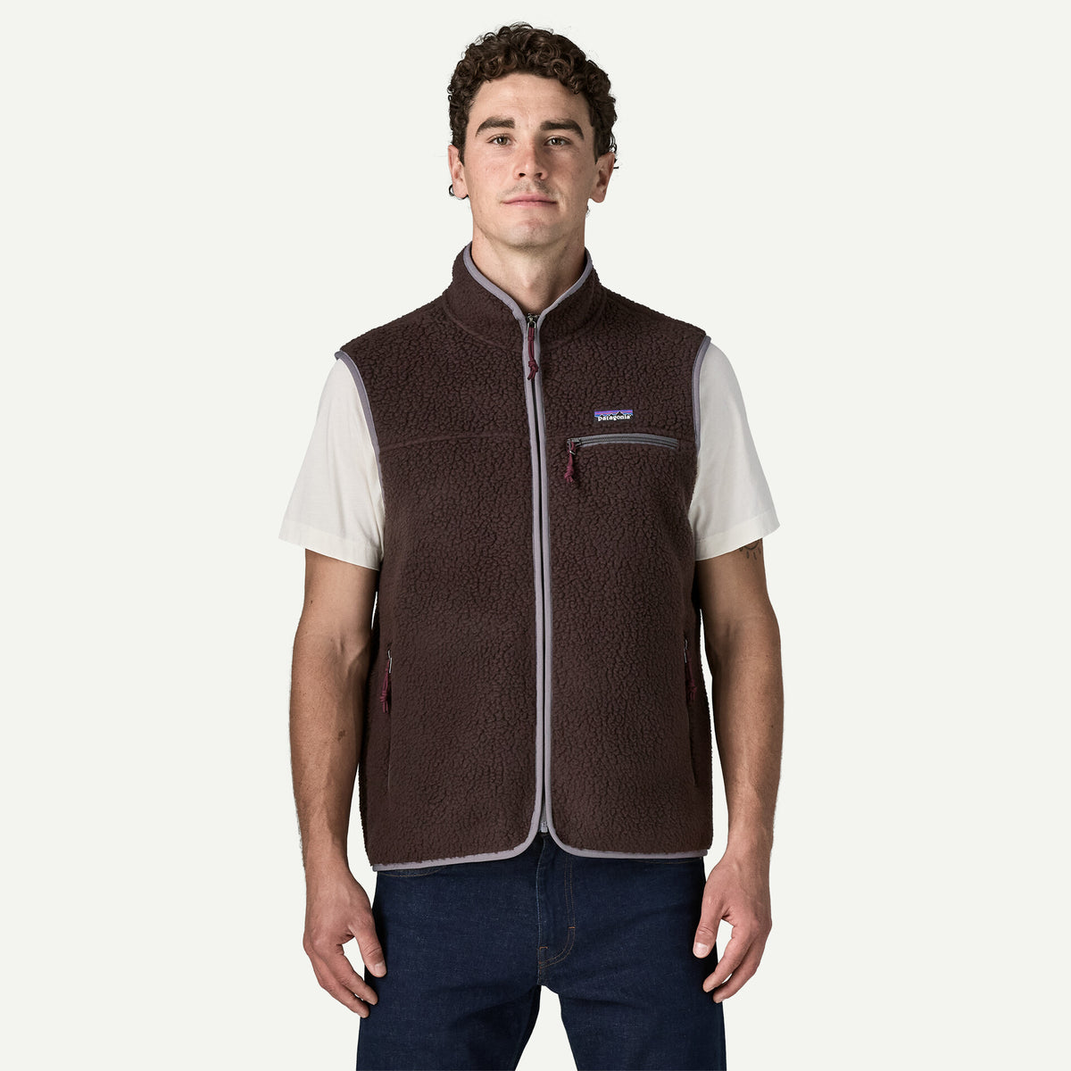 Patagonia Retro Pile Vest Herren den brown, image 2 of 2