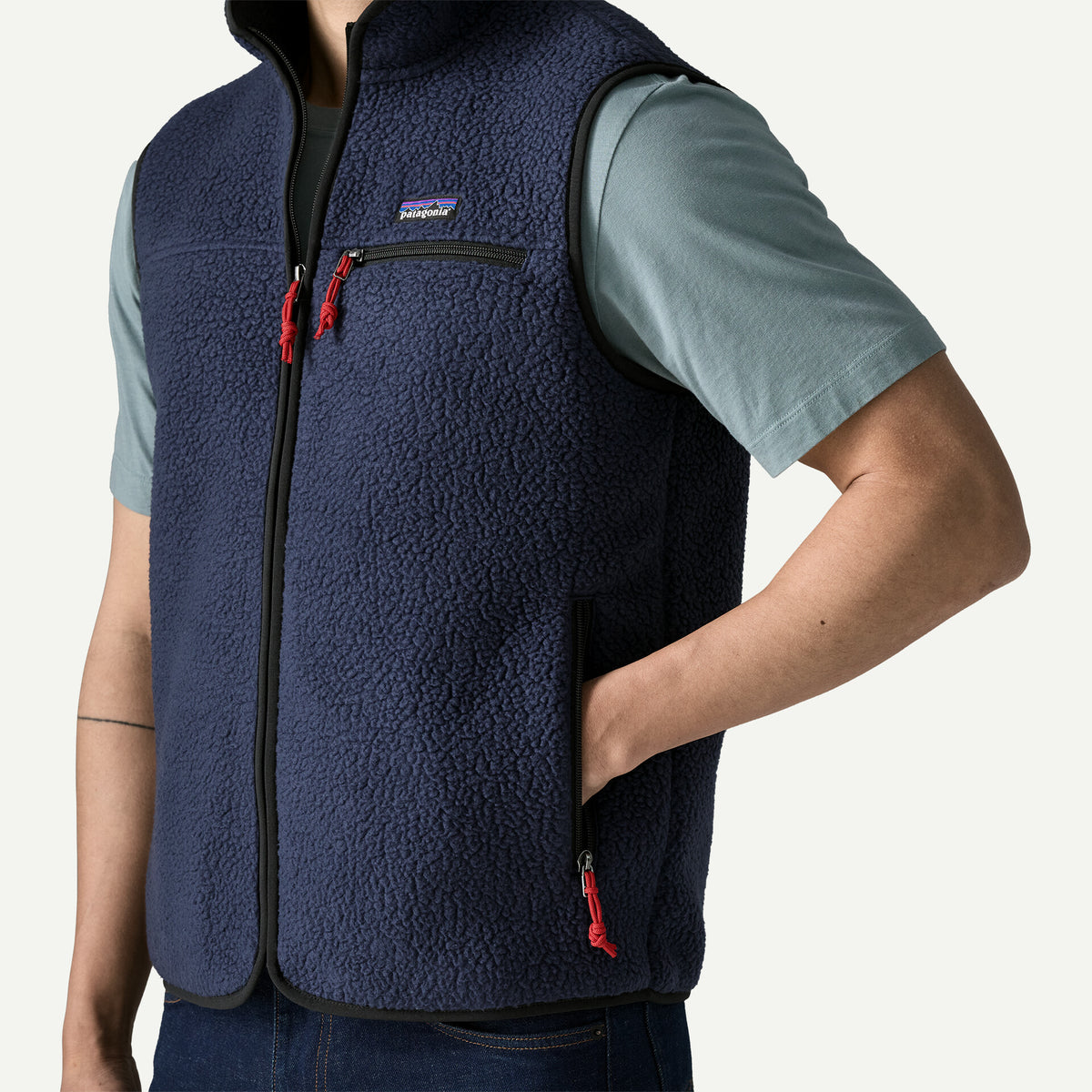 Patagonia Retro Pile Vest Herren new navy, image 5 of 5