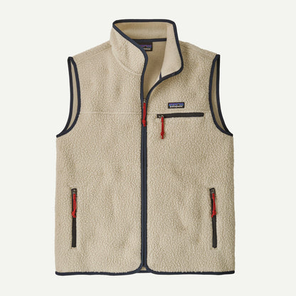 Patagonia Retro Pile Vest Herren pelican w/canopy green