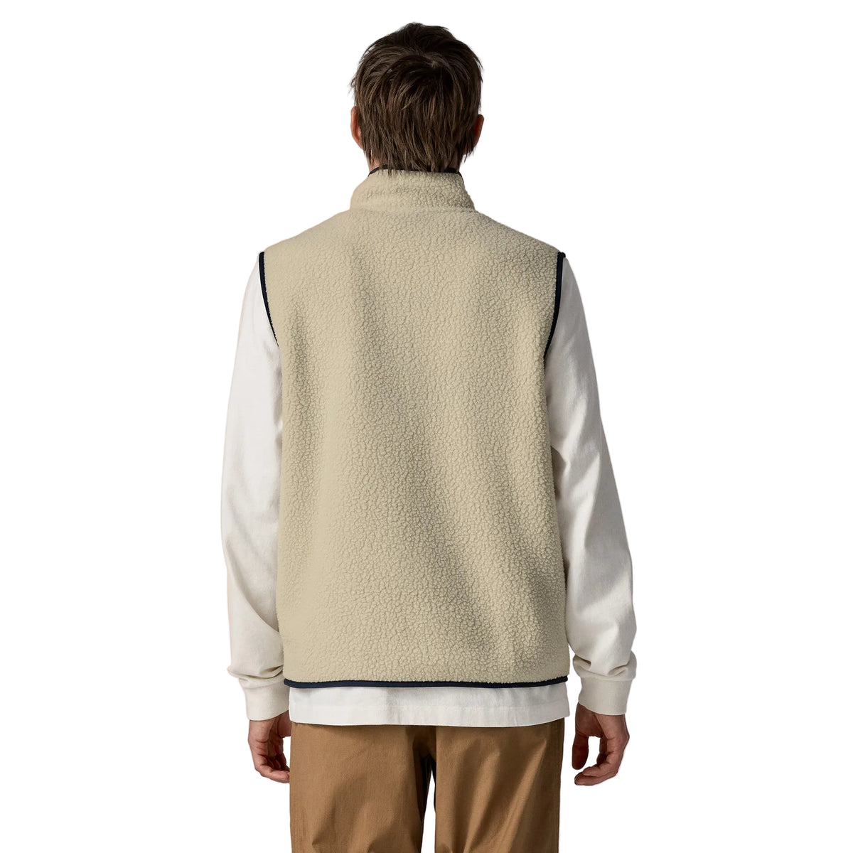 Patagonia Retro Pile Vest Herren pelican w/canopy green