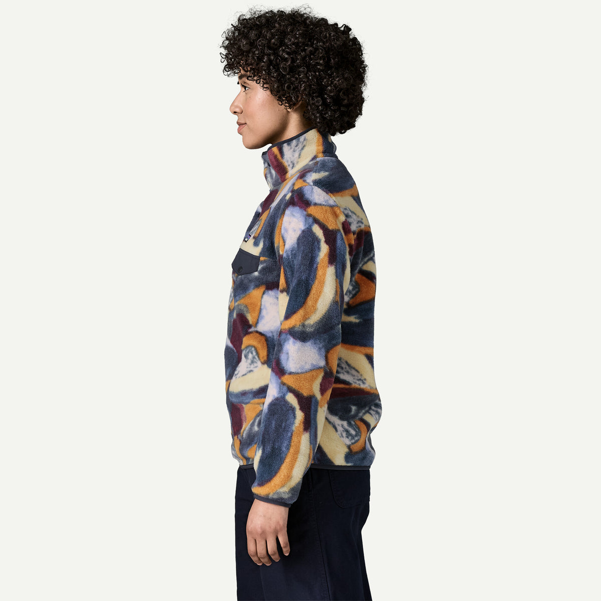 Patagonia Lightweight Synch Snap-T Damen smudge: smolder blue