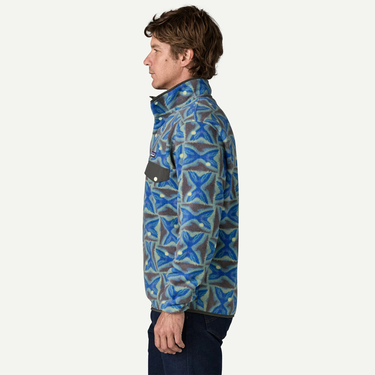 Patagonia Lightweight Synch Snap-T Herren deep freeze: forge grey