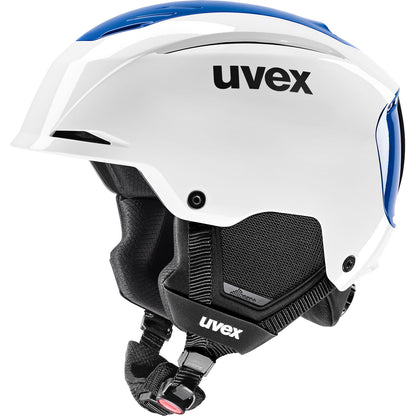 Uvex Skihelm Resolution SL white-power blue