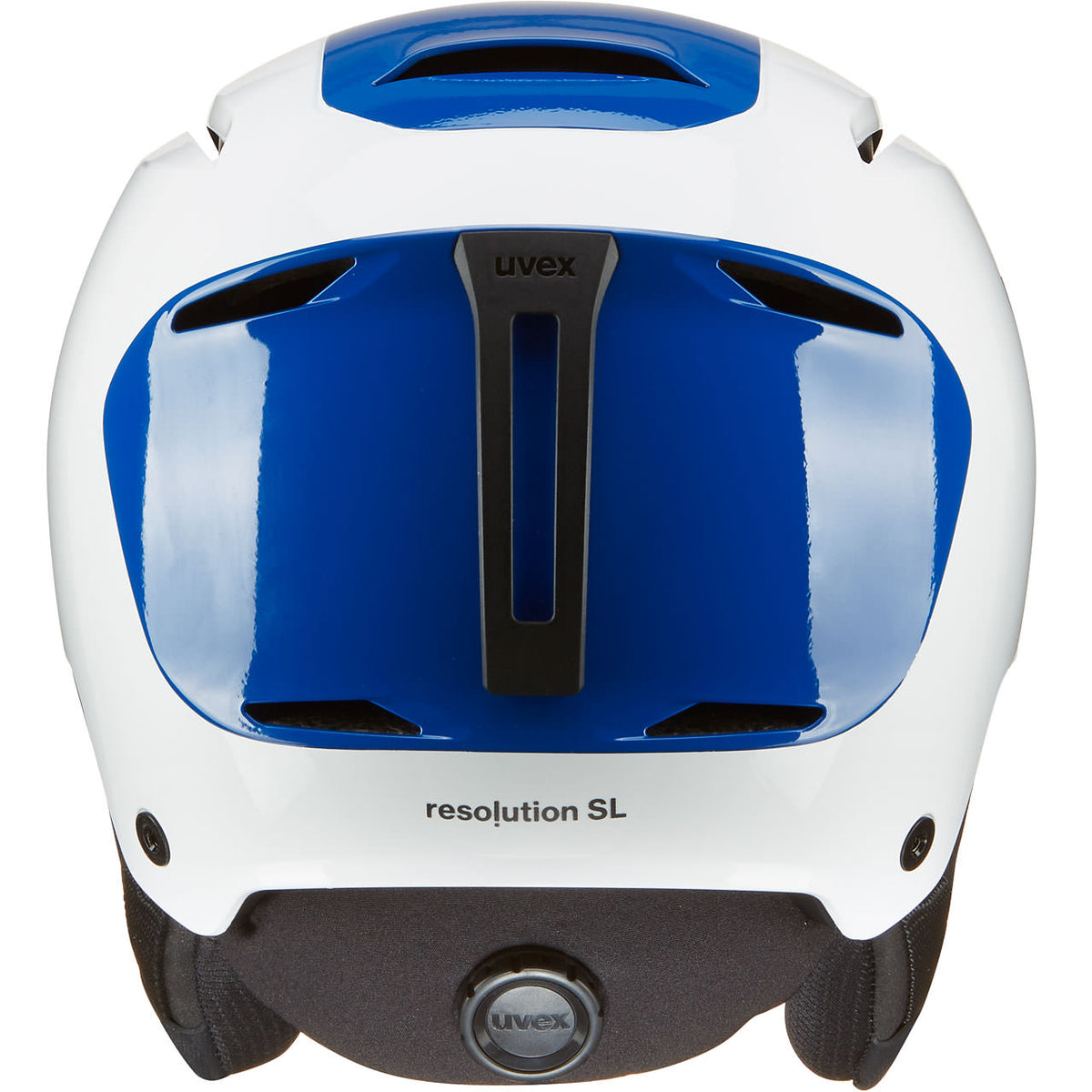 Uvex Skihelm Resolution SL white-power blue