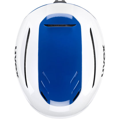 Uvex Skihelm Resolution SL white-power blue
