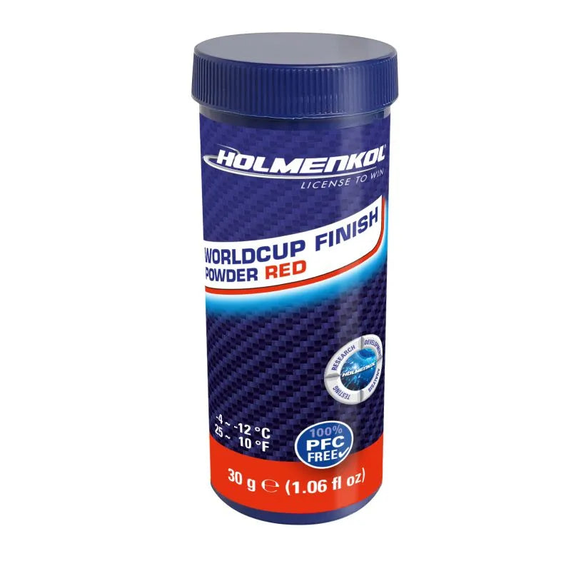 Holmenkol Worldcup Finish Powder Red 30g