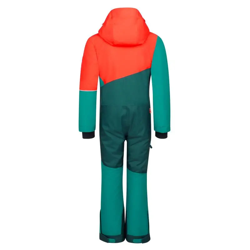 TROLLKIDS Hallingdal Snowsuit chili red/midnight petrol, Bild 2 von 2