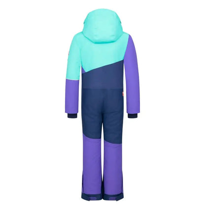 TROLLKIDS Hallingdal Snowsuit aqua mint/mystic blue