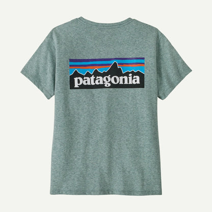 Patagonia P-6 Logo Responsibili Damen blue sage