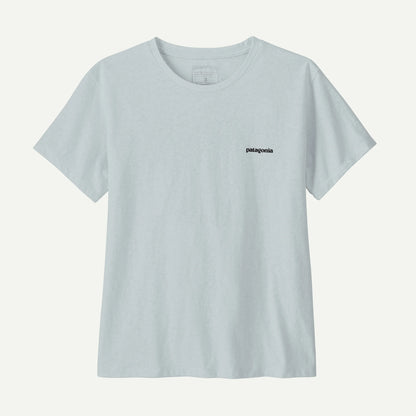 Patagonia P-6 Logo Responsibili  Damen fiber white