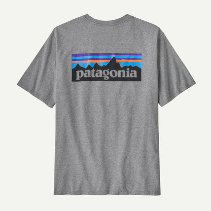 Patagonia P-6 Logo Responsibili Herren gravel heather