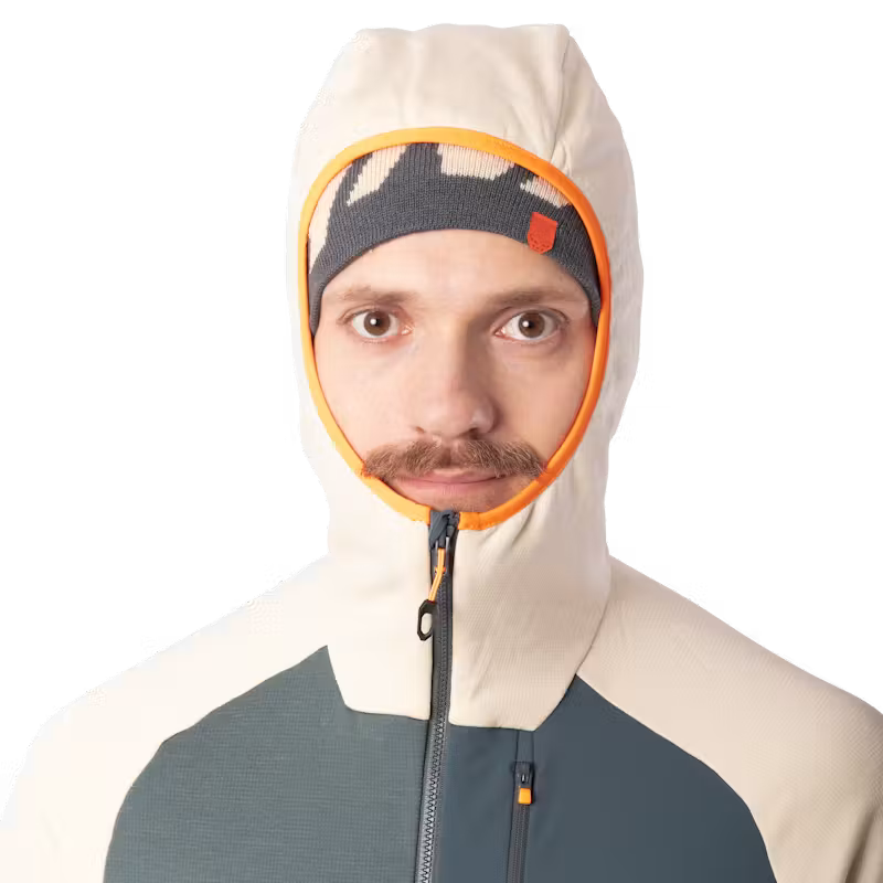 Dynafit Radical Wool Kapuzenjacke - overcast