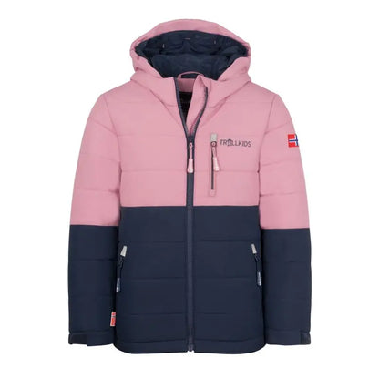 TROLLKIDS Skijacke Hemsedal Snow Jacket XT mauve/navy