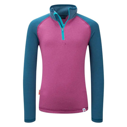 TROLLKIDS Rolly Rauland Half Zip dark cyan/black
