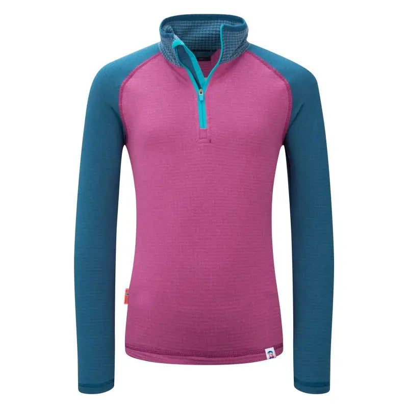 TROLLKIDS Rolly Rauland Half Zip dark cyan/black