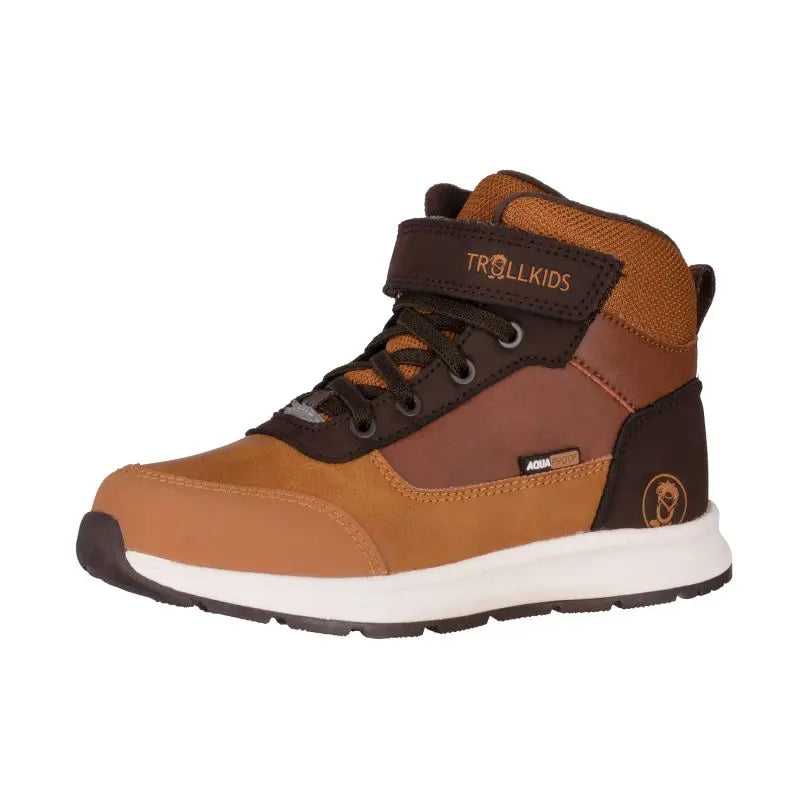 TROLLKIDS  Kinderwinterstiefel Kids Stavanger Mid Cut XT timber brown
