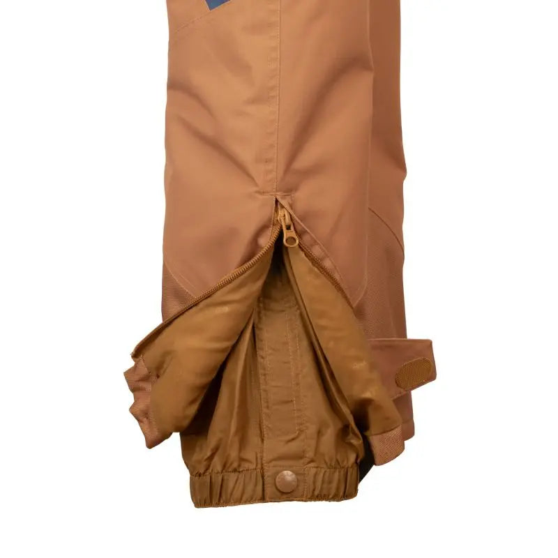 TROLLKIDS Skihose Kongsberg Ski Pant bronze/mystic blue/flame orange