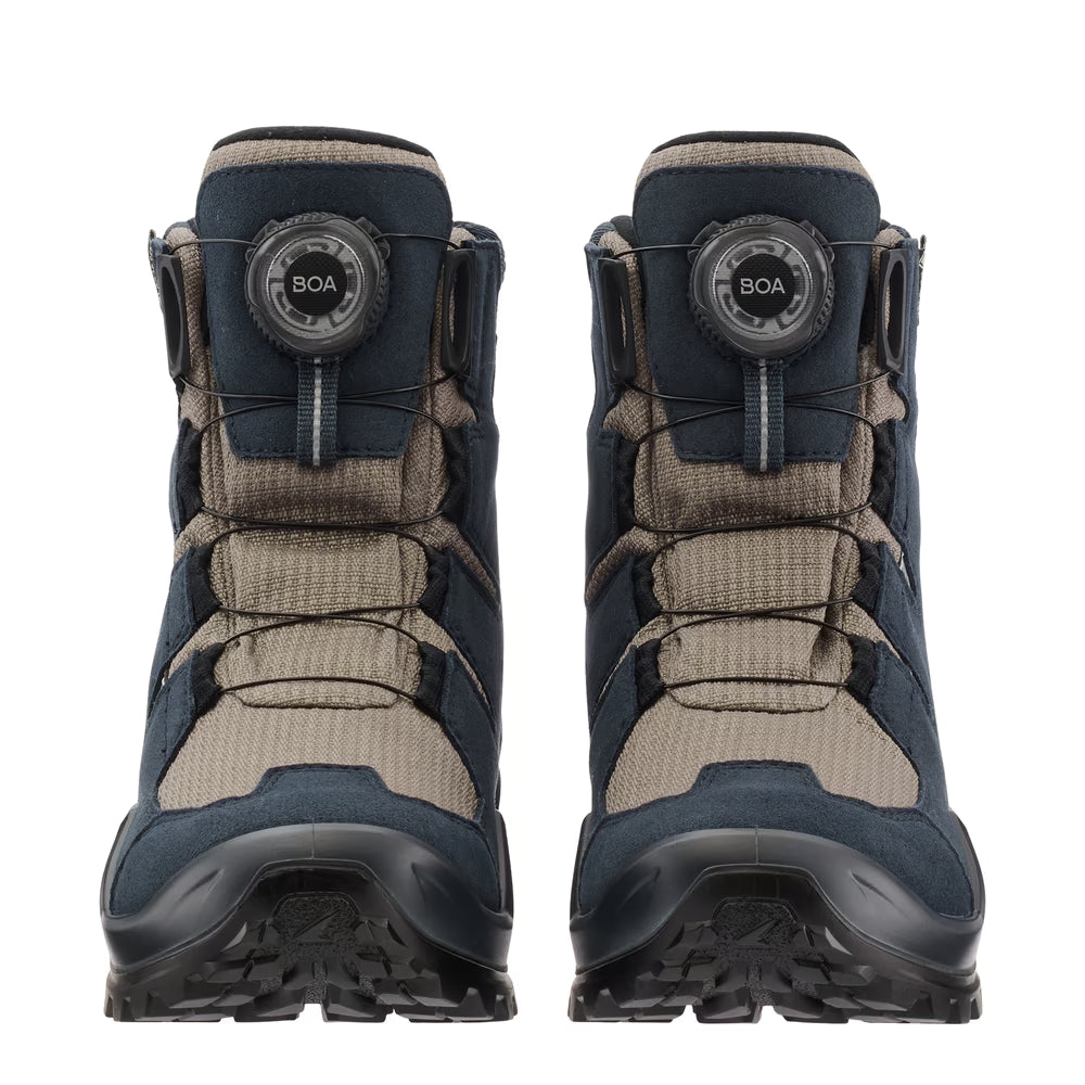 LOWA Milo Evo GTX Hi Boa Kinder Winterschuhe navy/dune