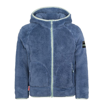 TROLLKIDS Fleecejacke Borgund Jacket Girls lotus blue/navy