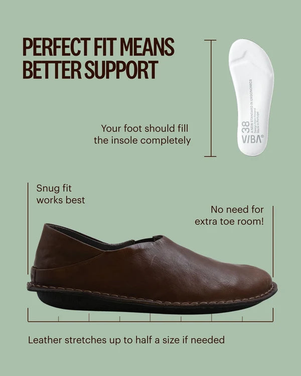 VIBA ZUMA Leather cocoa brown