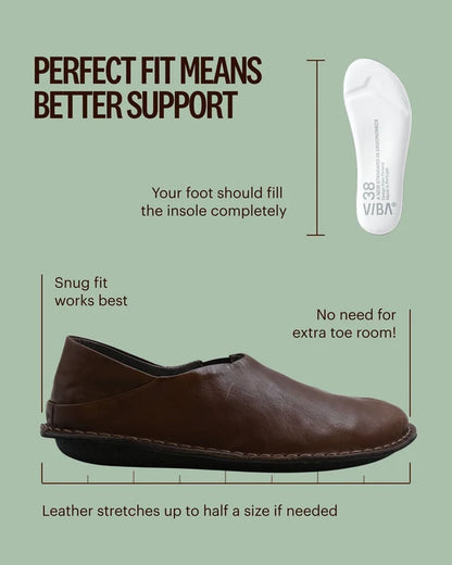 VIBA ZUMA Leather cocoa brown