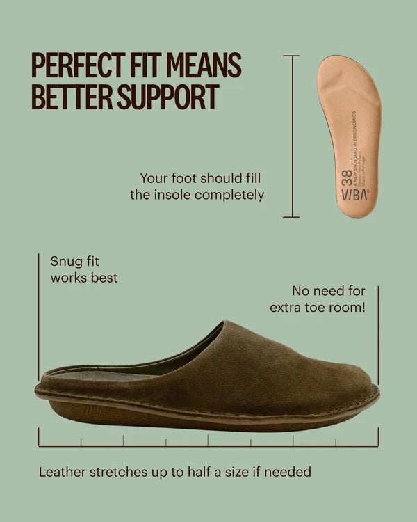 VIBA ROMA Bio Suede bosco khaki