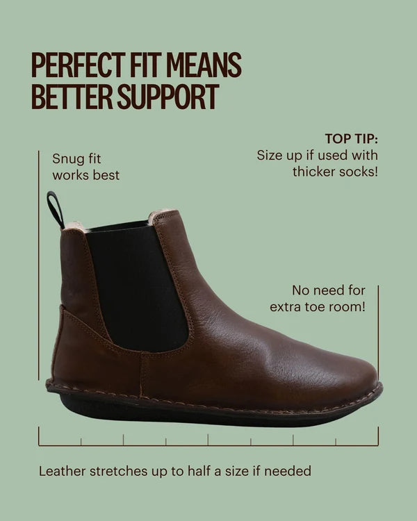 HELSINKI Shearling Trek cocoa brown
