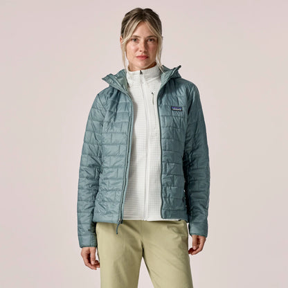 Patagonia Nano Puff Hoody Damen blue sage